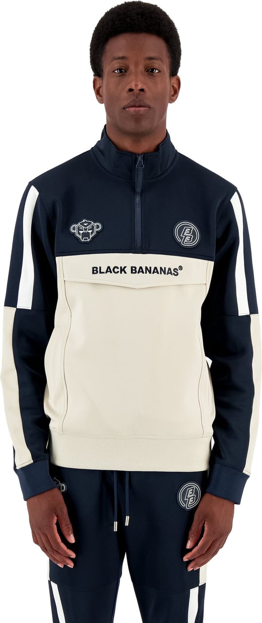 Black Bananas Chromite Tracktop | Navy Blauw