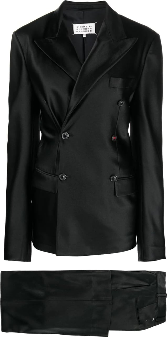 Maison Margiela Jacket+pants Black Zwart