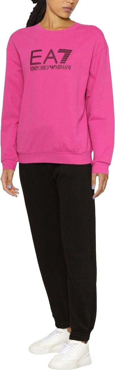 EA7 Sweaters Fuchsia Pink Roze
