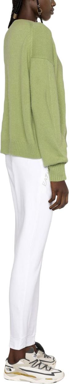 EA7 Trousers White Wit