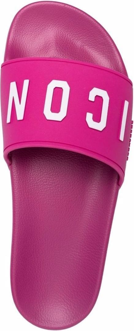 Dsquared2 Slides With Logo Pink Roze