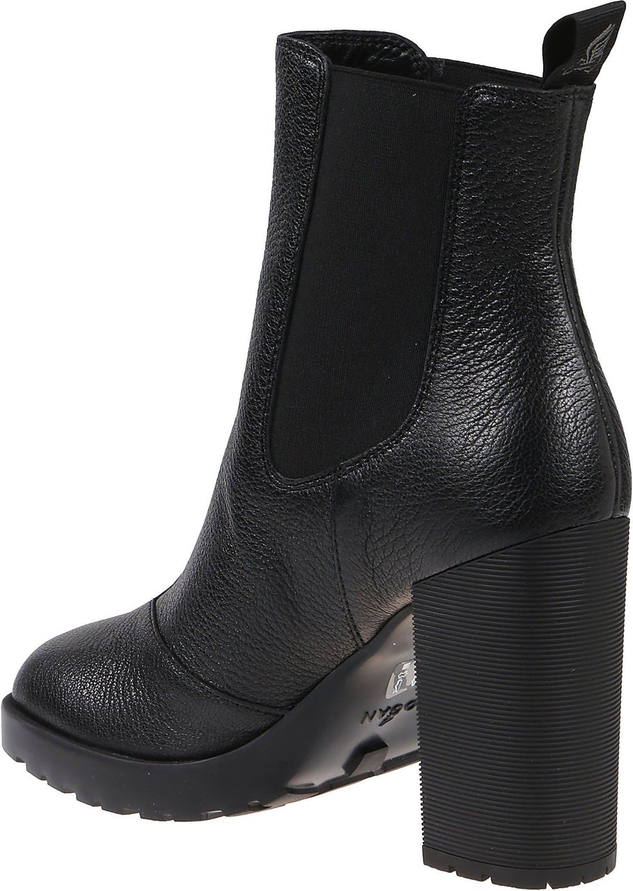 HOGAN H623 Chelsea Ankle Boots Black Zwart
