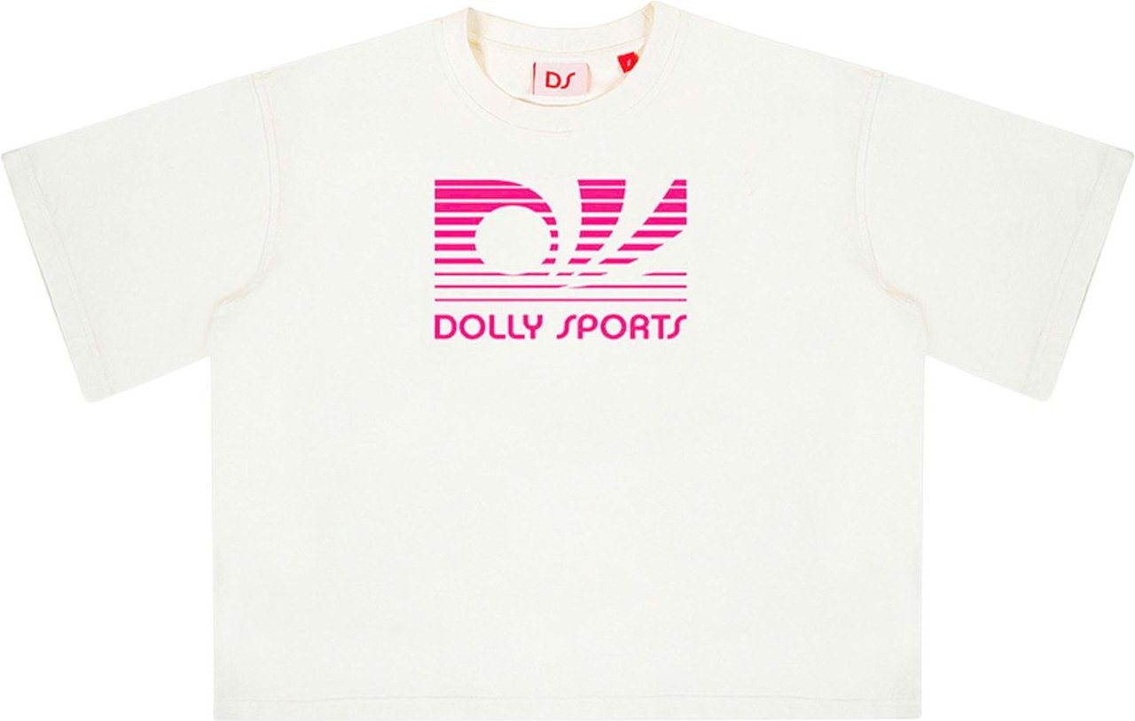 Dolly Sports Boxy T-Shirt Wit