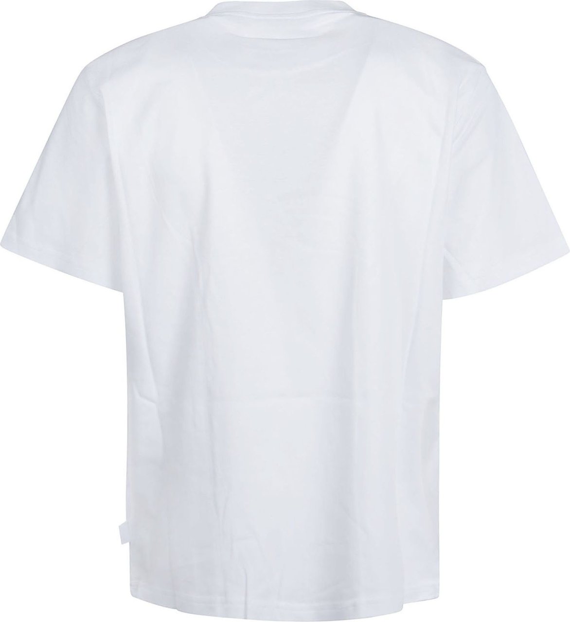 GCDS Eco Basic Logo Regular T-shirt White Wit