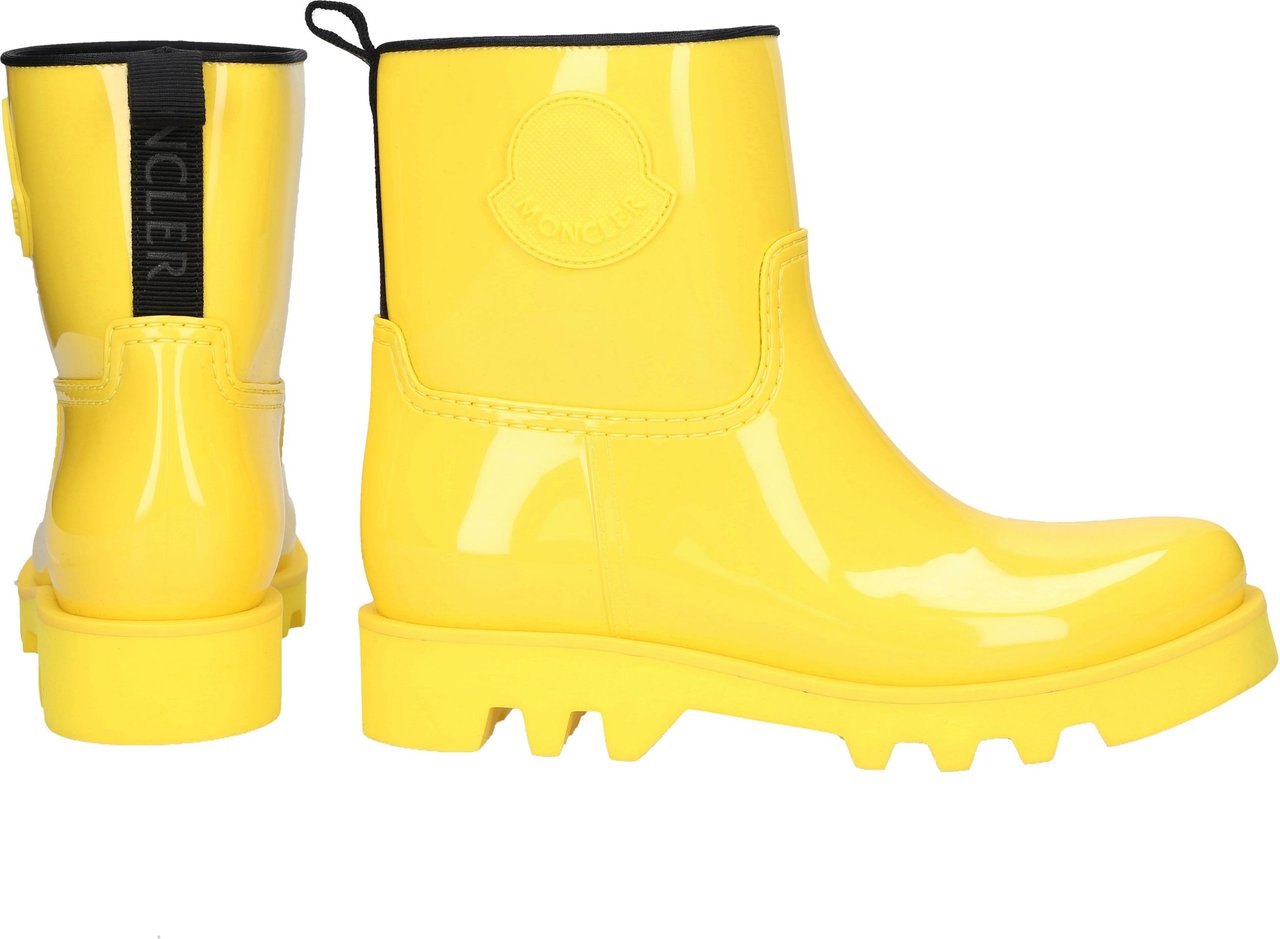 Moncler Rain Boots Ginette Gum Kalkutta Geel