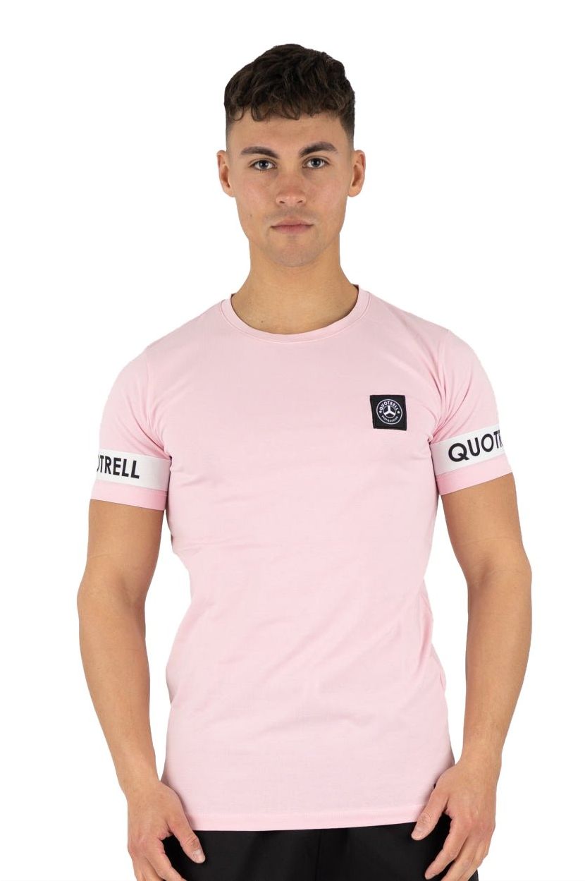 Quotrell Sergeant T-shirt | Light Pink Roze