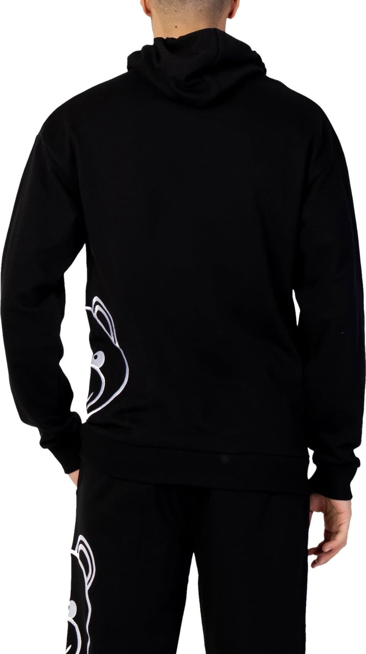 Moschino Moschino Underwear Logo Hooded Sweatshirt Zwart