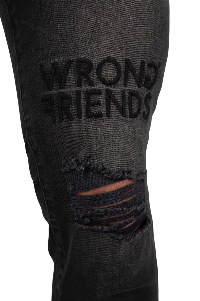 Wrong Friends Los Angeles Jeans Black Zwart