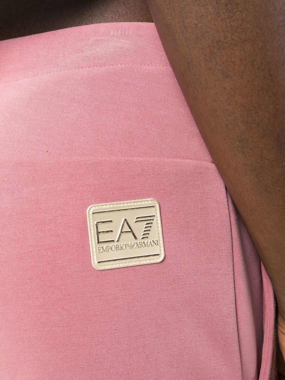 EA7 Trousers Pink Roze