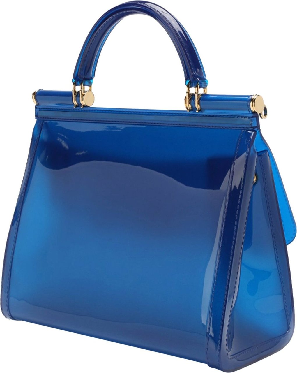 Dolce & Gabbana Dolce & Gabbana Sicily Rubber Bag Blauw