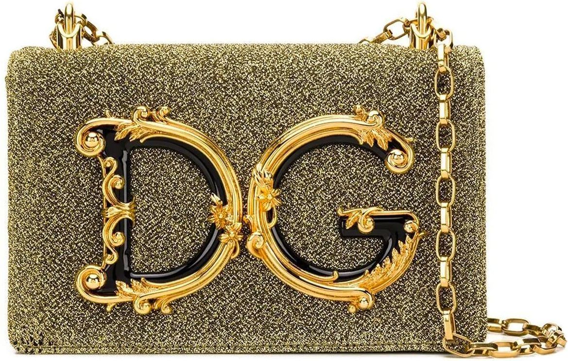 Dolce & Gabbana Dolce & Gabbana Baroque Shoulder Bag Goud
