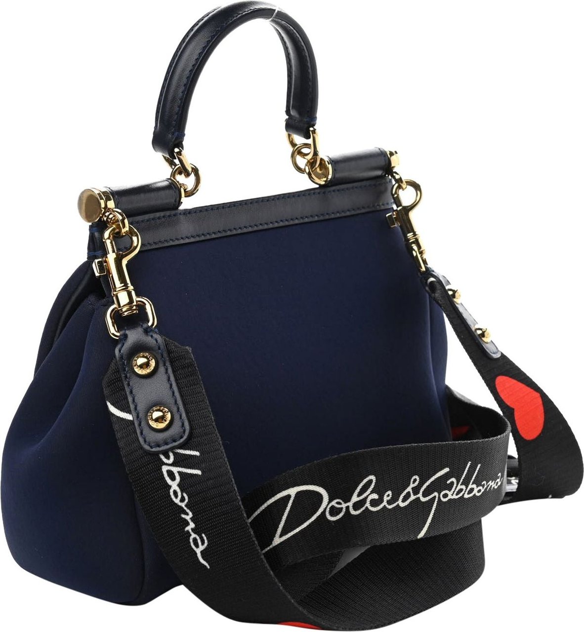 Dolce & Gabbana Dolce & Gabbana Sicily Nylon Bag Blauw