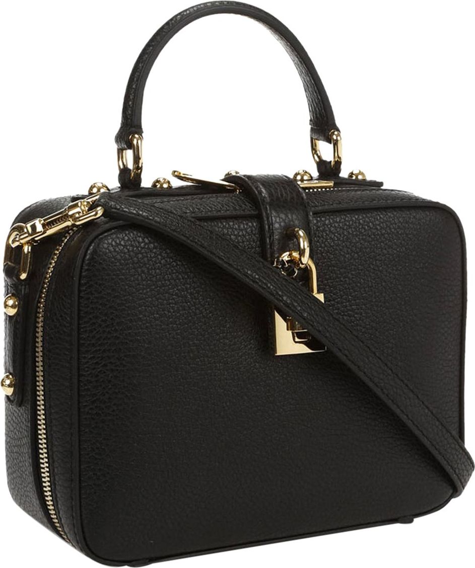 Dolce & Gabbana Dolce & Gabbana Leather Handbag Zwart