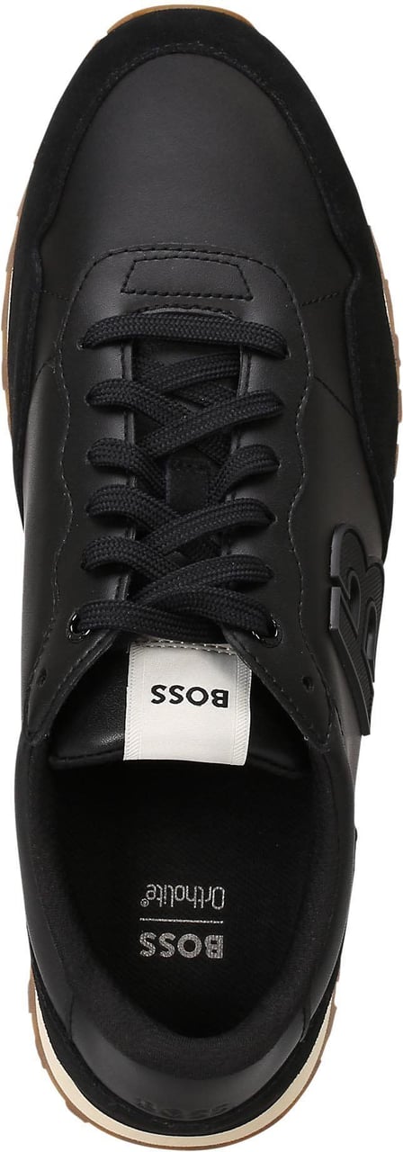 Hugo Boss Flat Shoes Black Zwart