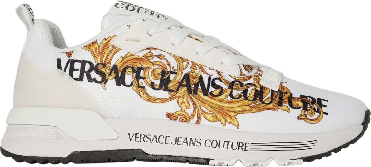 Versace Jeans Couture Sneakers Wit Zwart