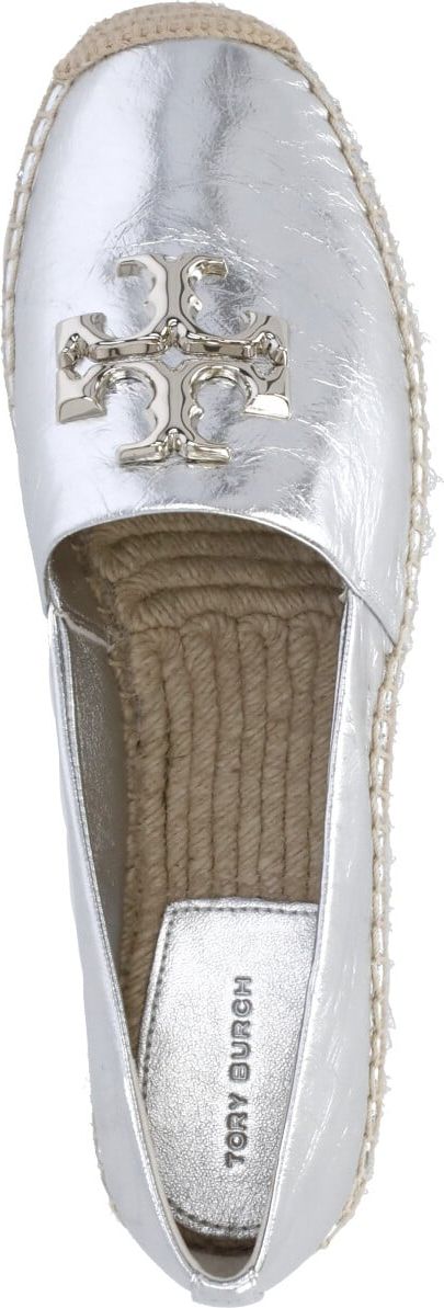 Tory Burch Flat Shoes Silver Neutraal