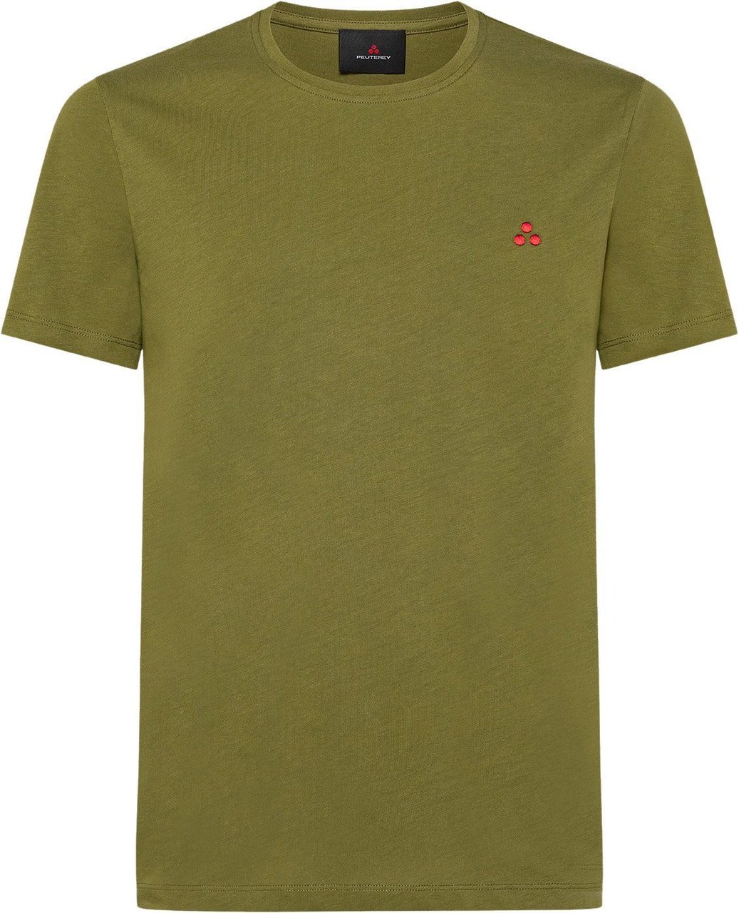 Peuterey MANDERLY PIM - T-shirt met geborduurd logo Groen