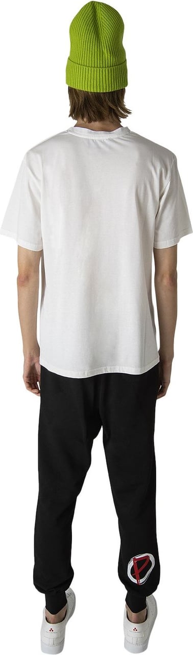 Peuterey NIRSAN - GOTS-gecertificeerd T-shirt in kleurblok jersey Wit