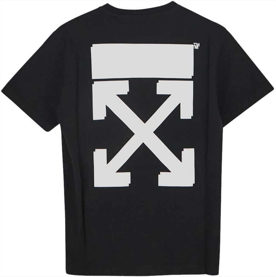 OFF-WHITE Rubber Arrow T-Shirt Zwart