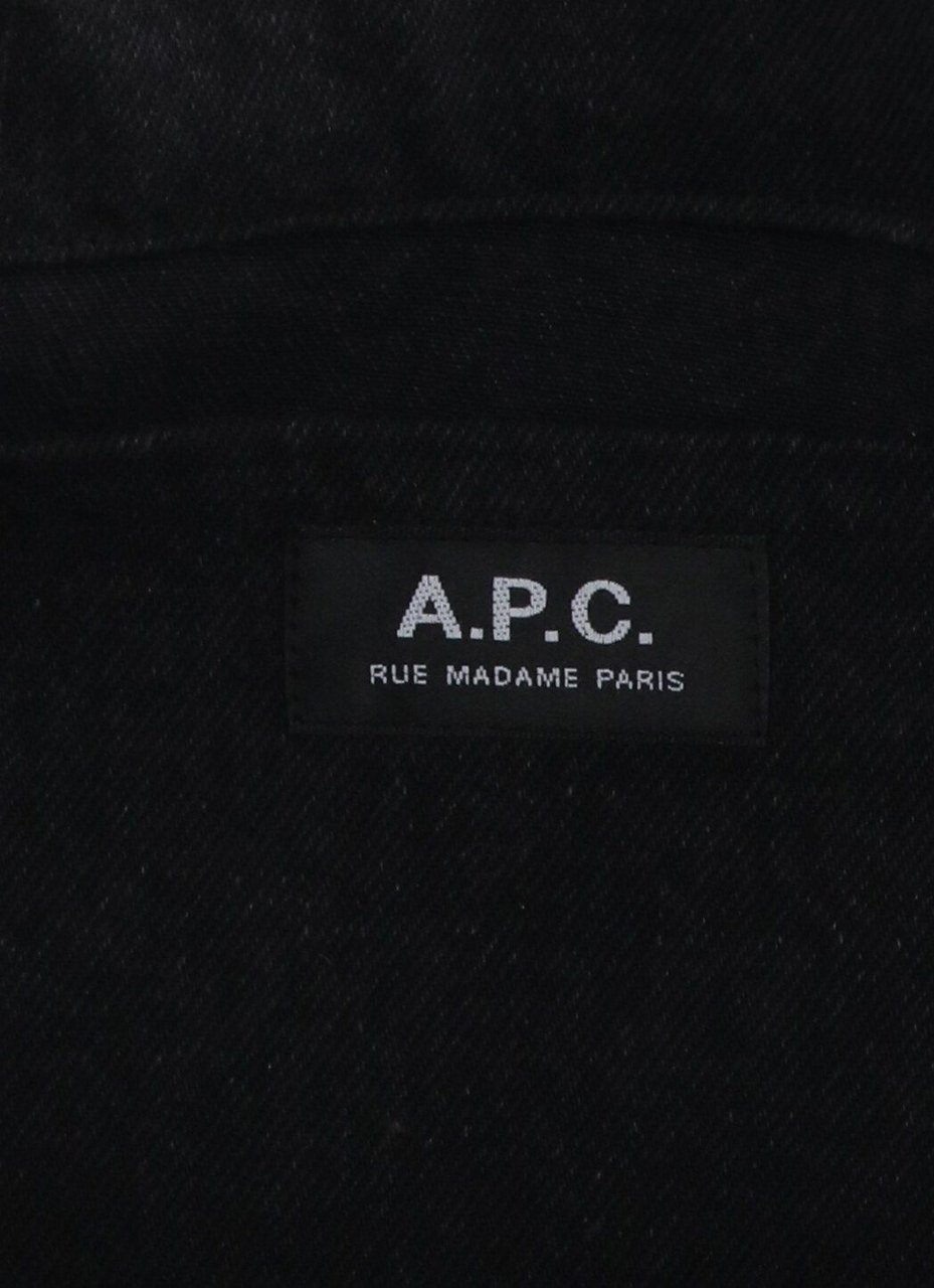 A.P.C. Bags Washed Black Zwart