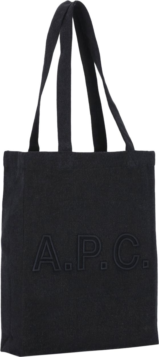 A.P.C. Bags Washed Black Zwart