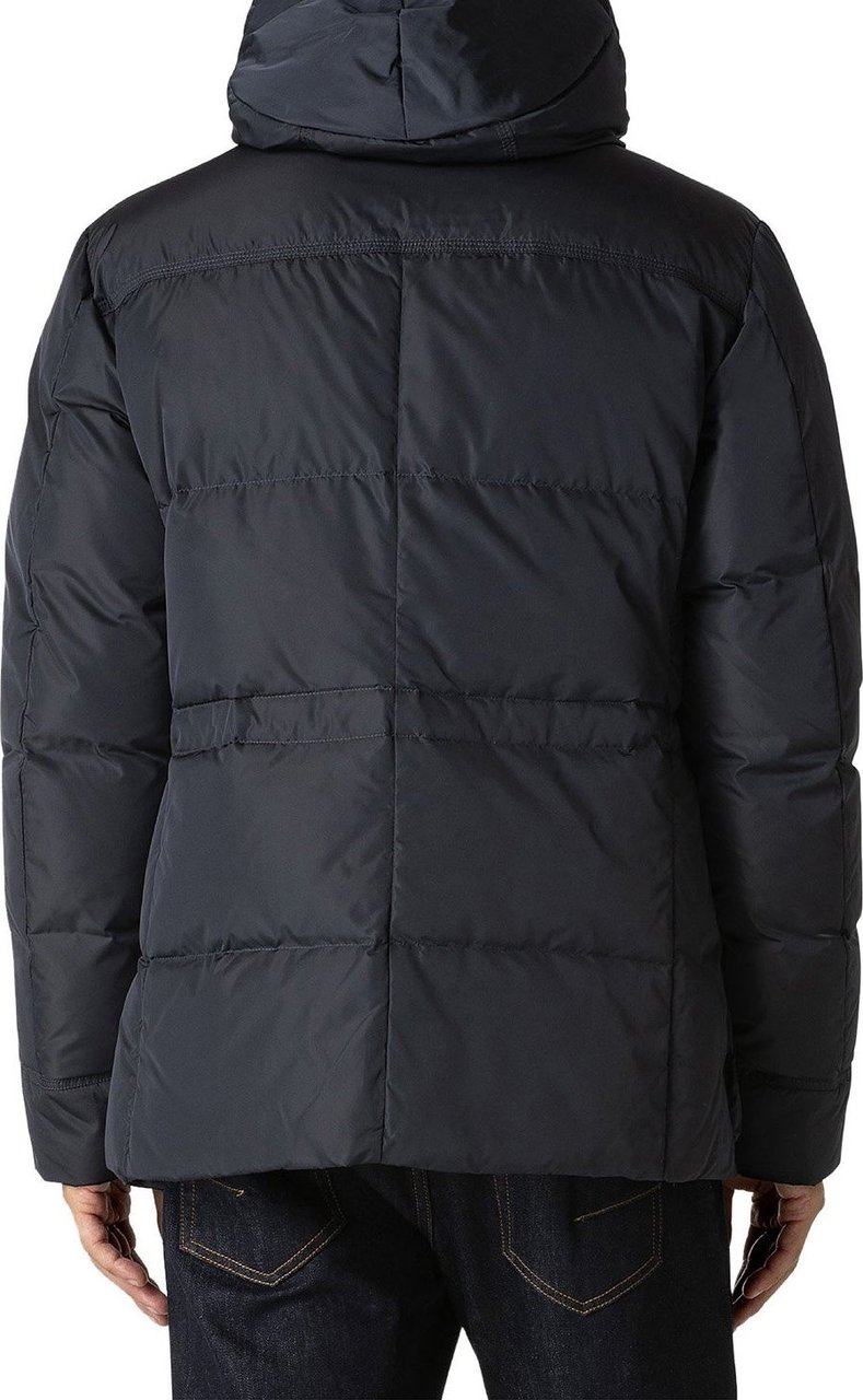 Peuterey AIPTEK NBE 03 FUR - Urban field jacket met bontkraag Blauw