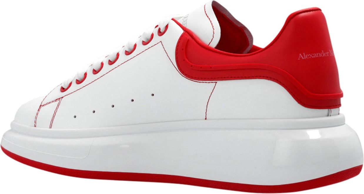 Alexander McQueen chunky lace-up leather sneakers Divers