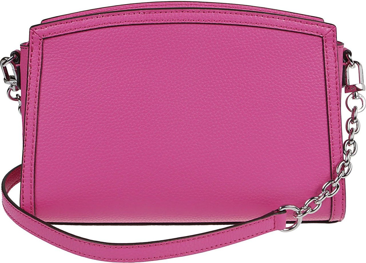 Michael Kors Large Chantal Crossbody Bag Pink & Purple Roze