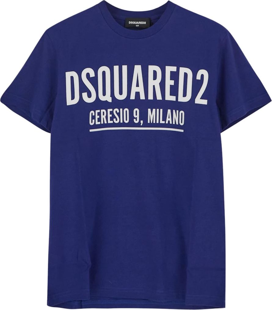 Dsquared2 Logo T-shirt Blauw