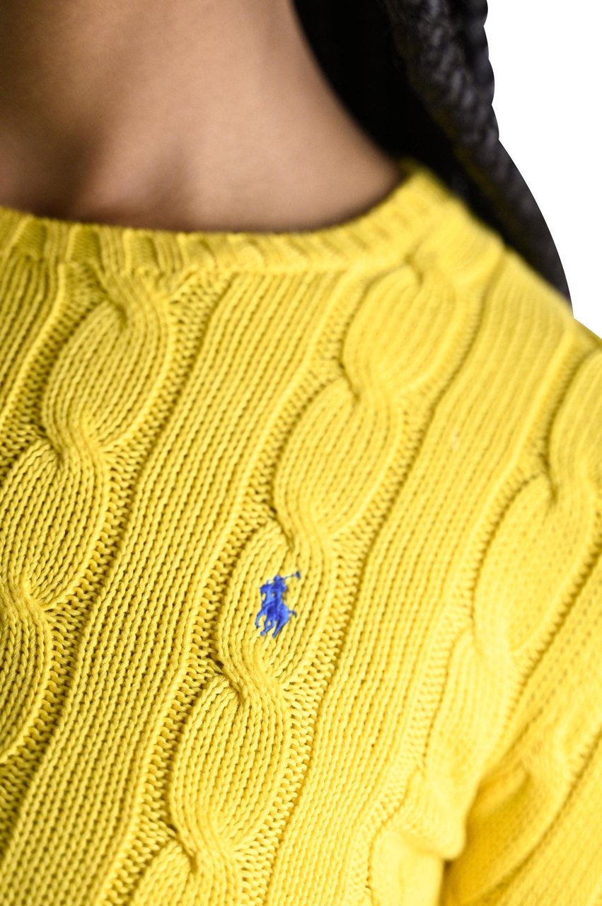 Ralph Lauren Polo Sweaters Yellow Geel