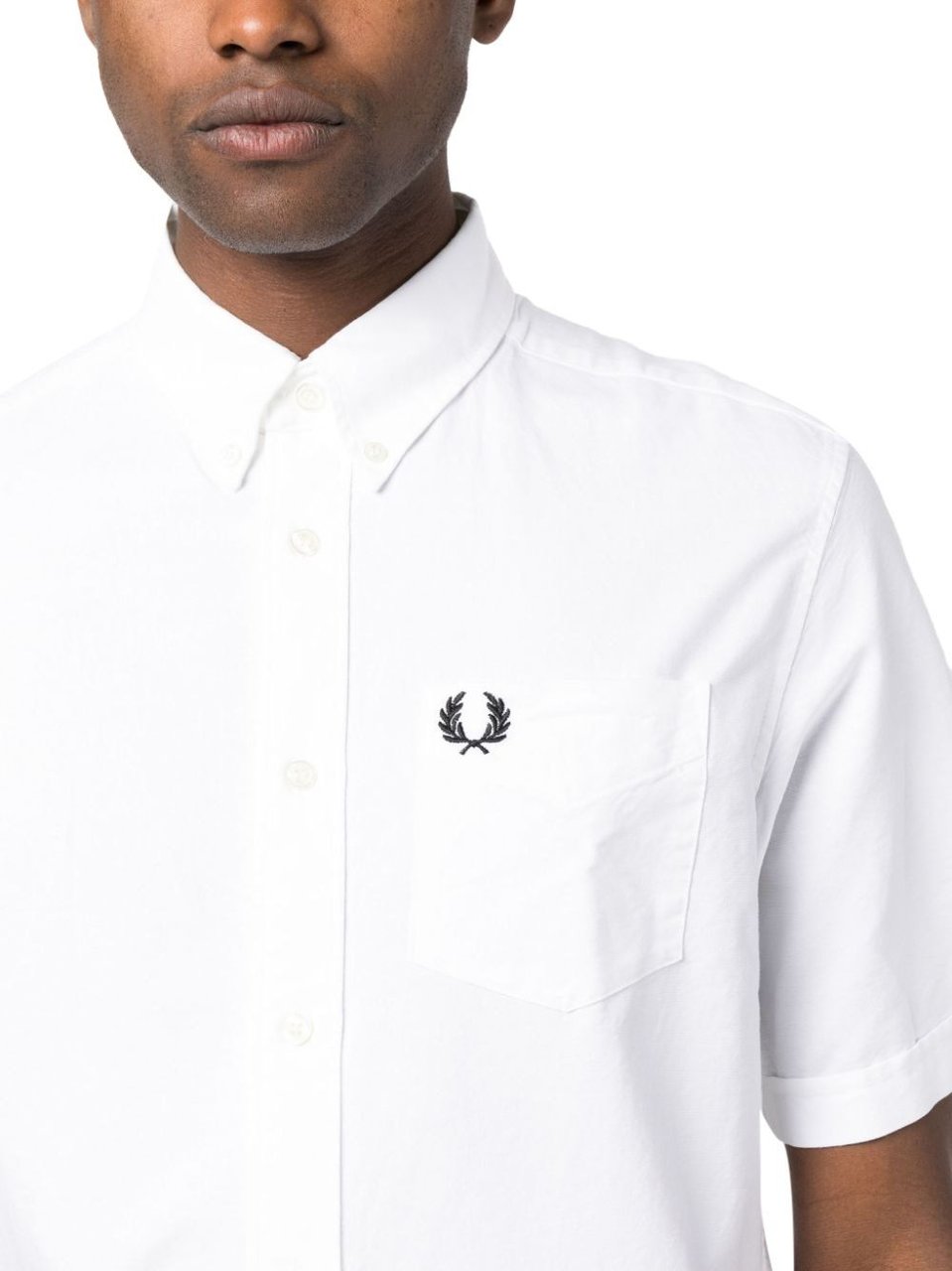 Fred Perry Pre Shirts White Wit