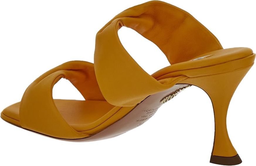 Aquazzura Twist Sandal 75 Oranje
