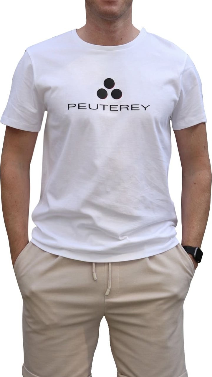 Peuterey Carpinus O T-Shirt Wit Wit