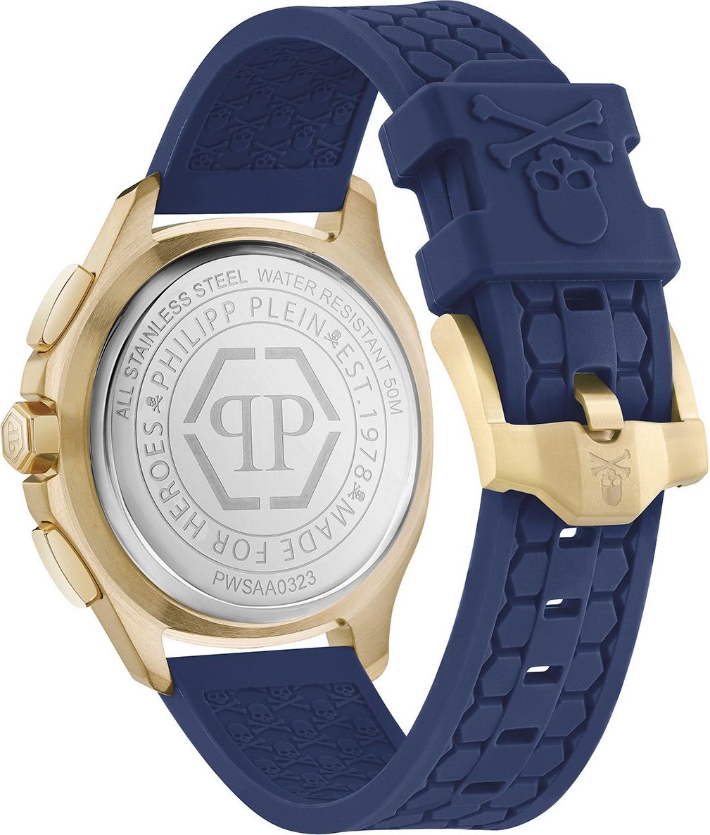 Philipp Plein $pectre Chrono PWSAA0323 horloge 44 mm Blauw