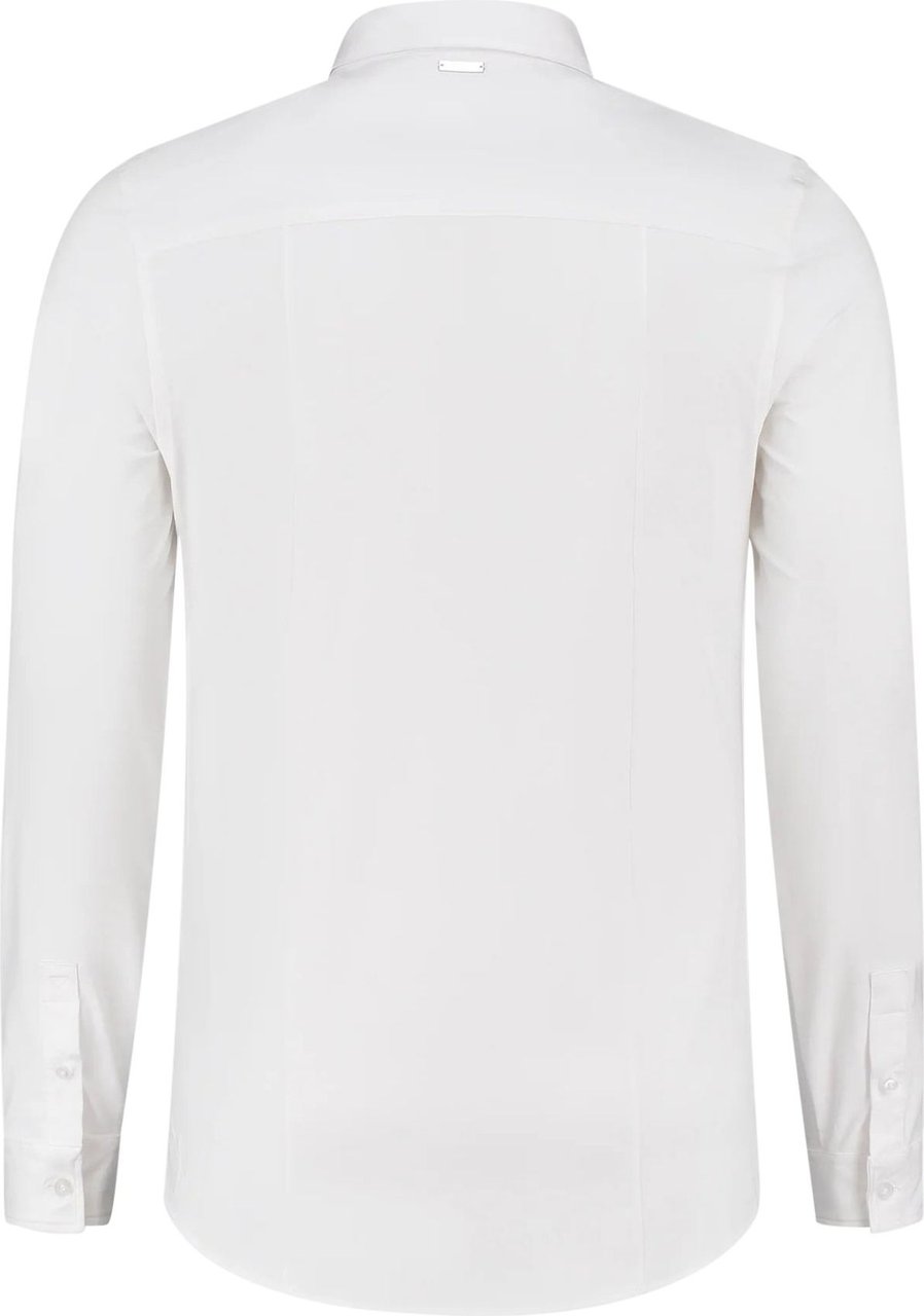 Purewhite Purewhite Essential Jersey Shirt Wit Wit