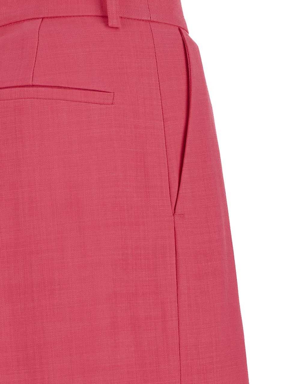 MSGM Tailored Trousers With Straight-Leg Roze