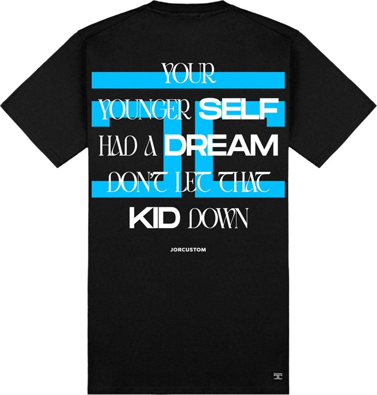 JORCUSTOM Dream Slim Fit T-Shirt Black | Vanaf €59,99 