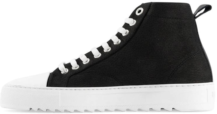 Mason Garments Heren Astro High Sneaker Zwart