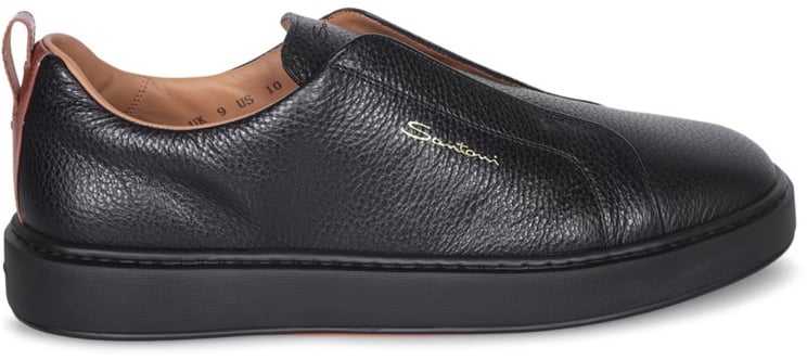 Santoni instapper zwart Victory
