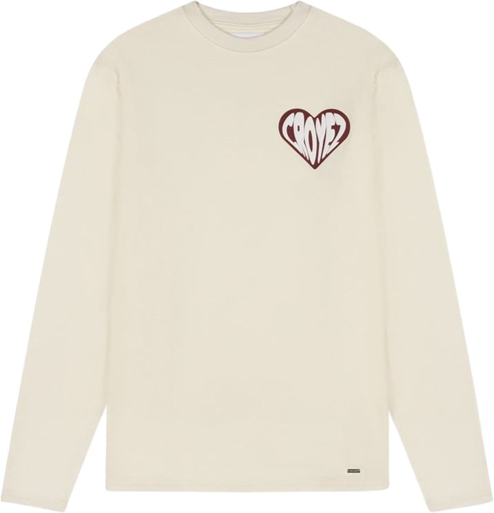 Croyez Croyez Puffed Heart Longsleeve T-Shirt