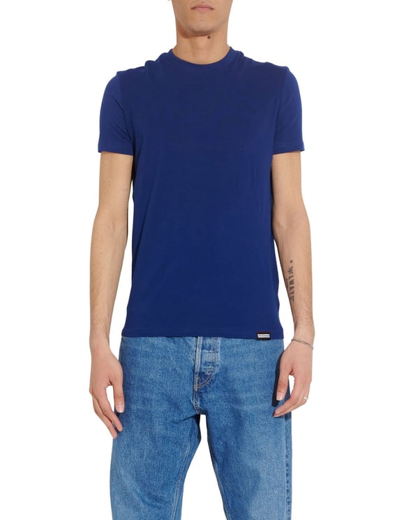 Dsquared2 Round Neck T-shirt blauw