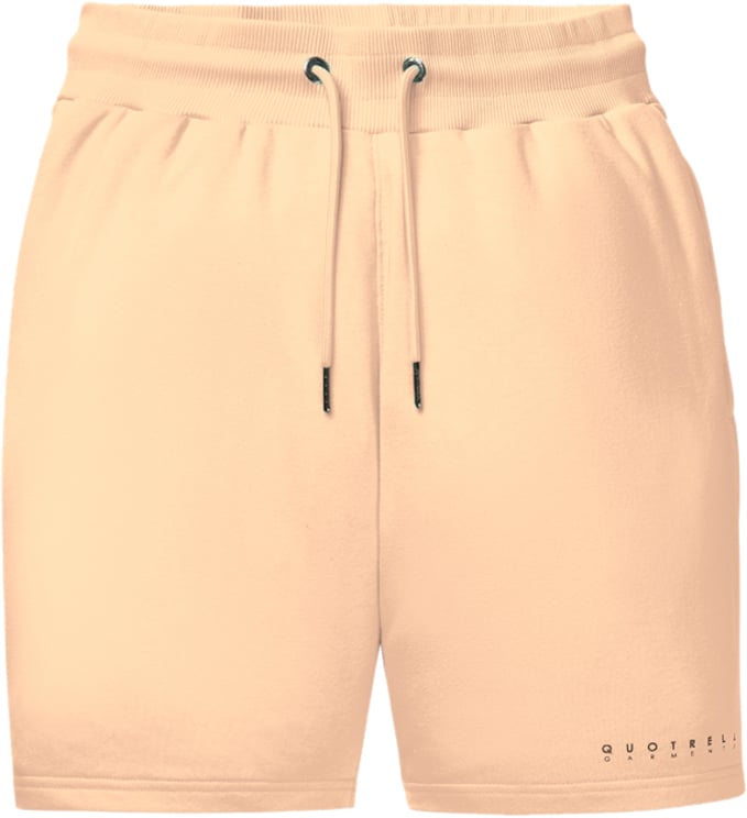 Quotrell Fusa Shorts | Peach / Grey