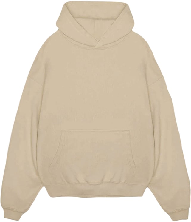 Richesse Rk Blank Hoodie Brown Oversized