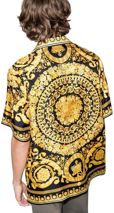 Versace T-shirts And Polos Black