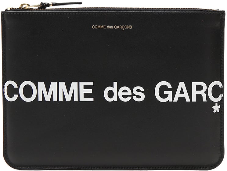Comme des Garçons logo print pouch