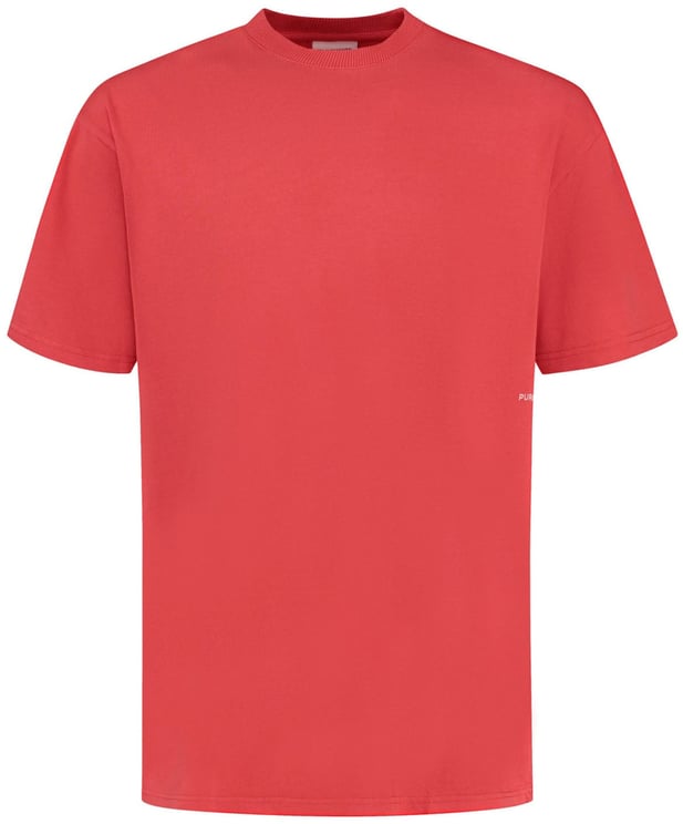 Purewhite T-shirt rood