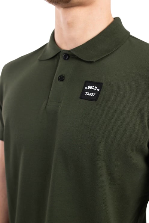 In Gold We Trust The Club Polo Heren Groen