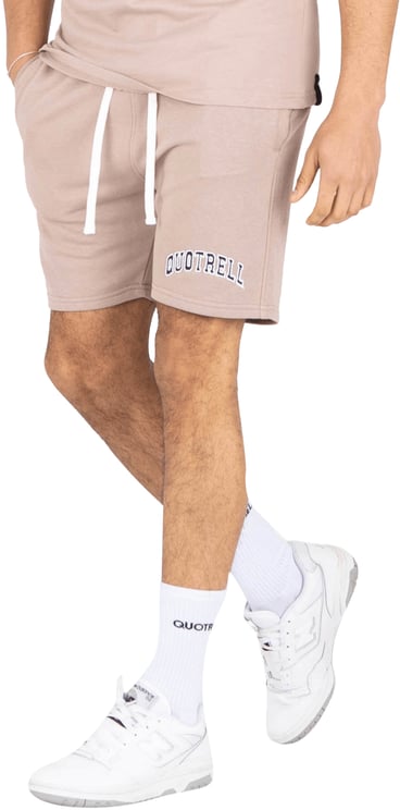 Quotrell University Shorts | Brown/black
