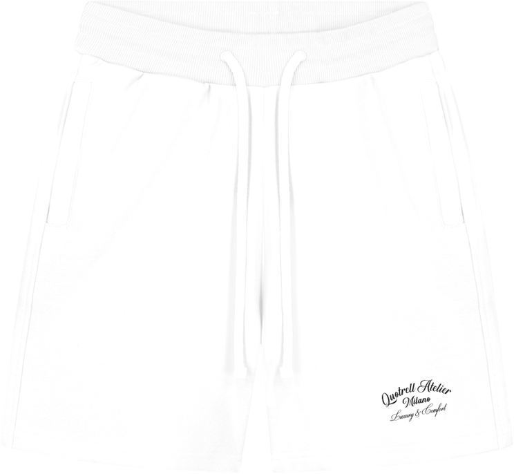 Quotrell Atelier Milano Shorts | White/black