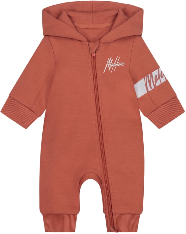 Malelions Baby Captain Tracksuit - Rust